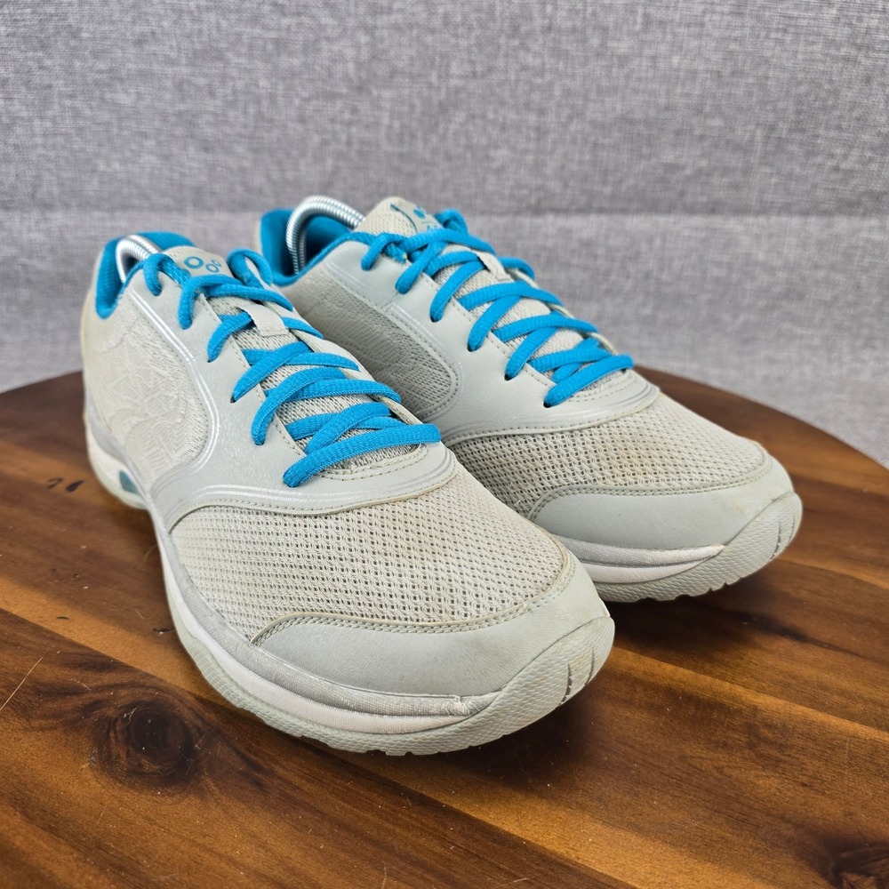 Aero Astra LT Grey Turquoise Blue Vibram Walking Shoes‎ Womens 11 Medium PO 3550 - Picture 14 of 14